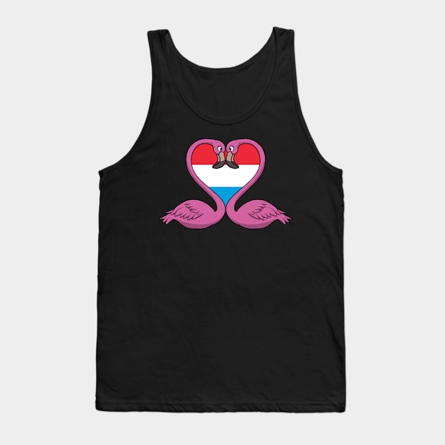 Flamingo Luxembourg Tank Top by RampArt